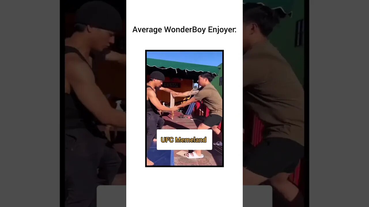 average Stephen Wonderboy Thompson Enjoyer | UFC | MMA | Memes | #shorts