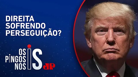 Donald Trump chega a NY para se apresentar à Justiça