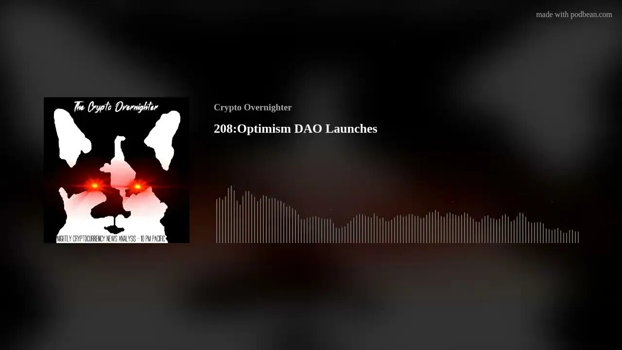 208:Optimism DAO Launch Goes Horribly Wrong