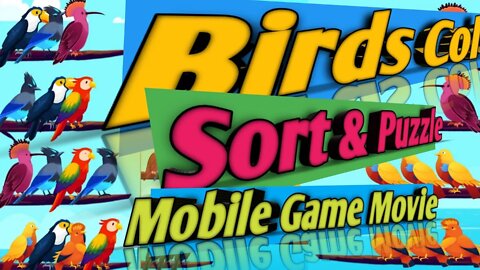 Birds Colour Sort Puzzle Funny Game video | all is well Pakistan