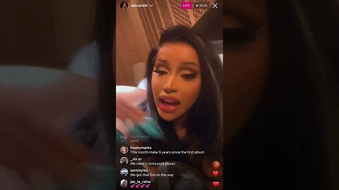 Cardi B Show Appreciation To Her Fans For Sticking With Her Even Without Dropping Music (13/04/23)