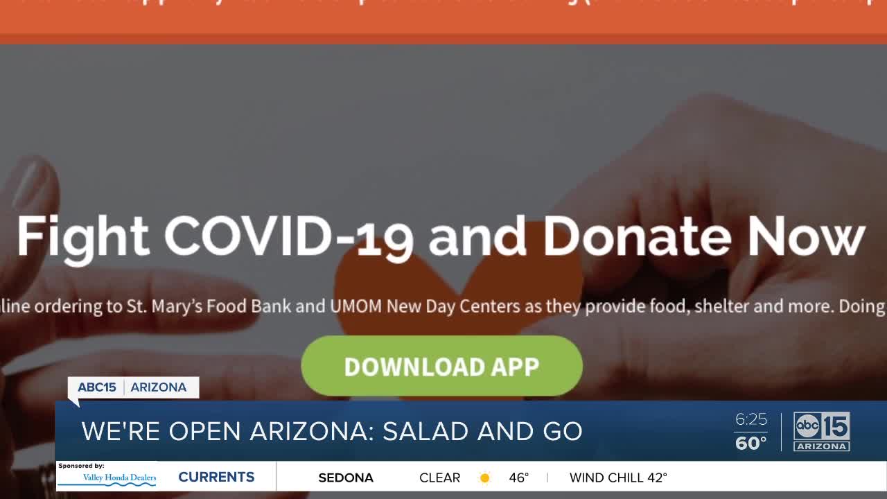 Salad and Go helping first responders amid coronavirus crisis