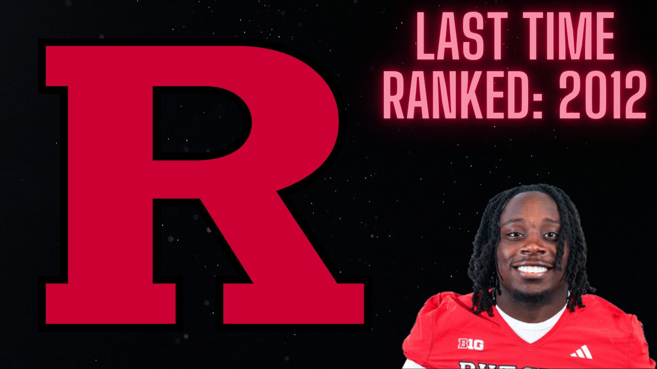 Will a win over Nebraska put Rutgers into the AP Top 25 for the first time in over a decade?