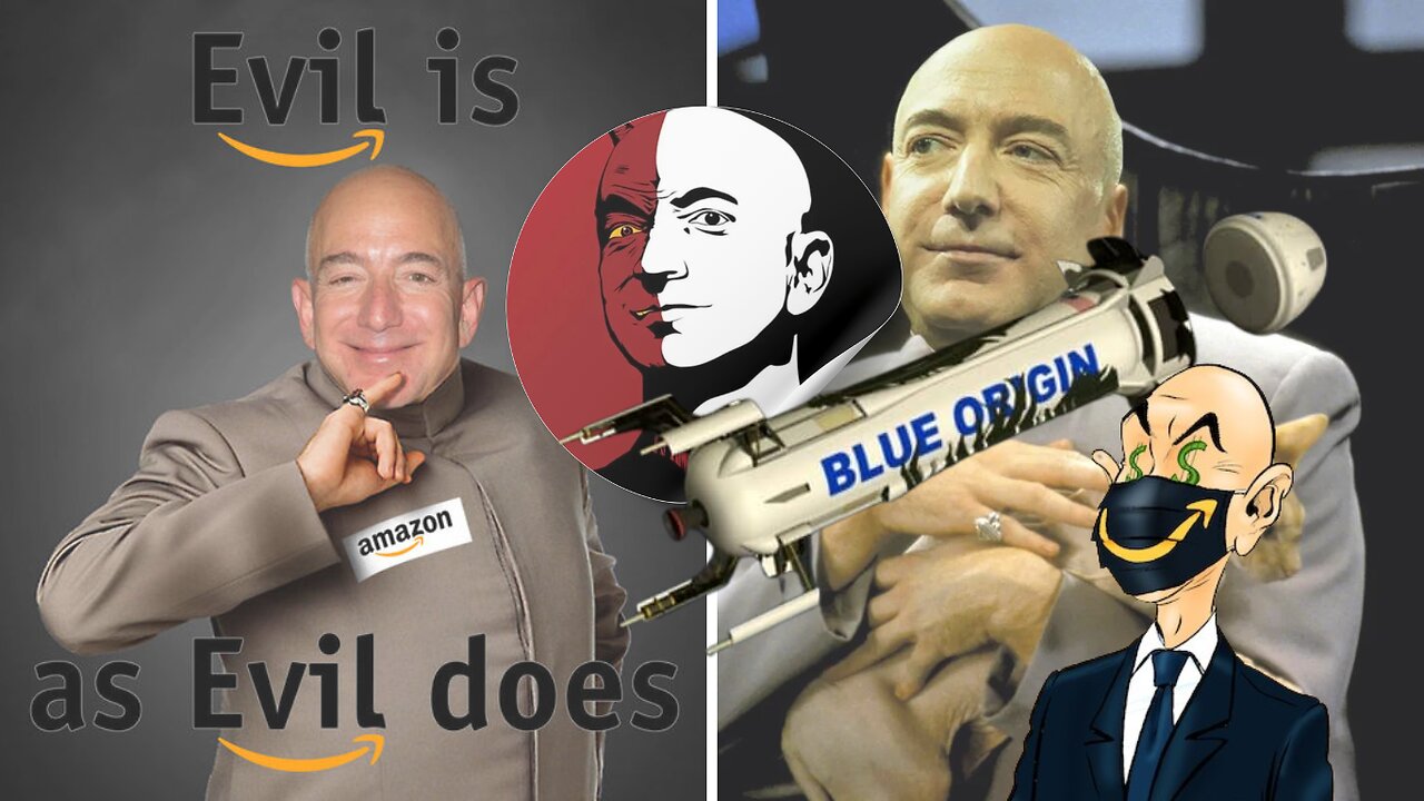 🤑 Agents of Controlled Opposition: JEFF BEZOS - Amazon/Blue Origin (DECEPTICONS)