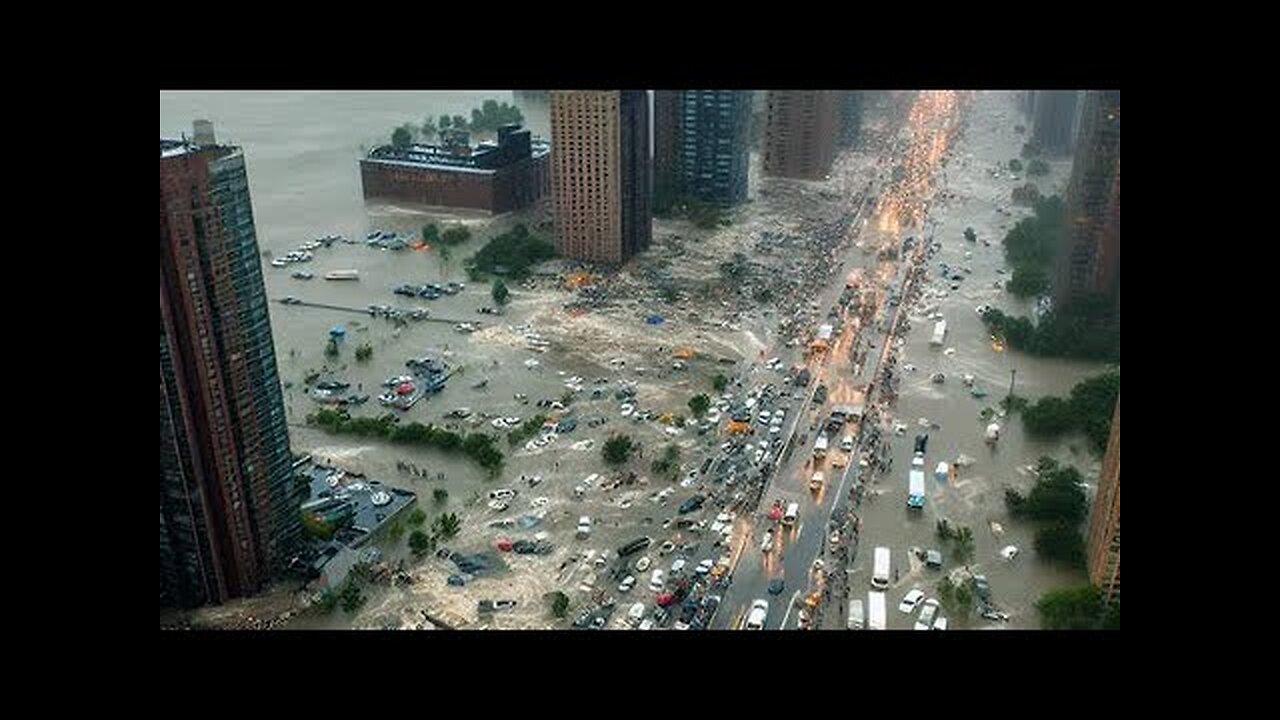 Apocalypse in New York! Monstrous flood in the largest city in the USA!