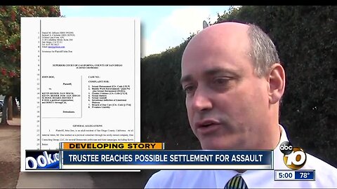 Kevin Beiser's reaches possible settlement for sex assault case