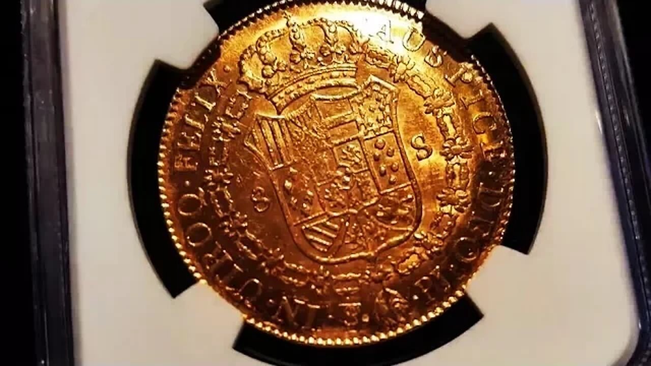 1822 Bolivian Gold: 8 Escudoes