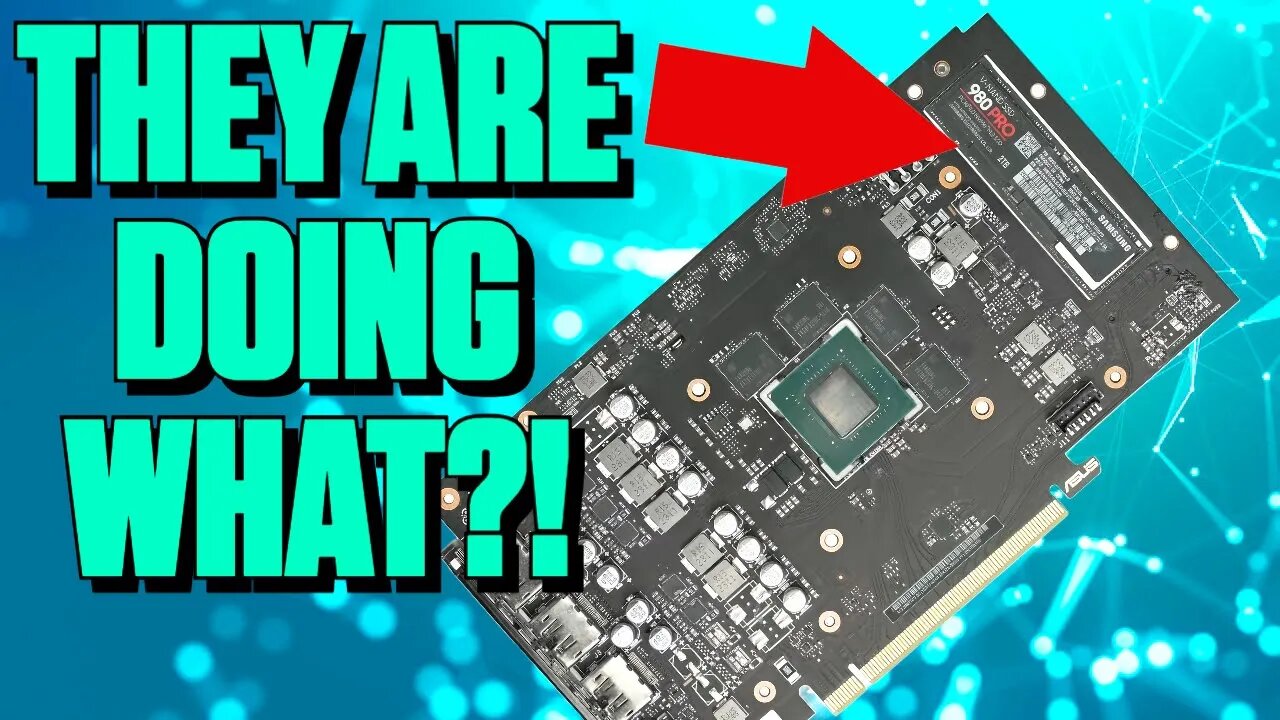 Putting SSDs on GPUs