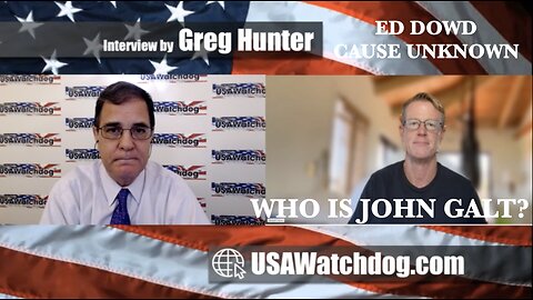 USA WATCHDOG W/ ED DOWD- C-19 IS A WAR CRIME & COVER-UP THE #'S ARE SKYROCKETING. THX John Galt