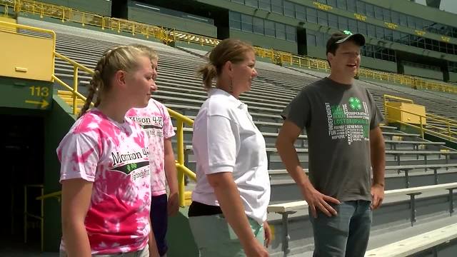 Packers host 4-H youth program at family night