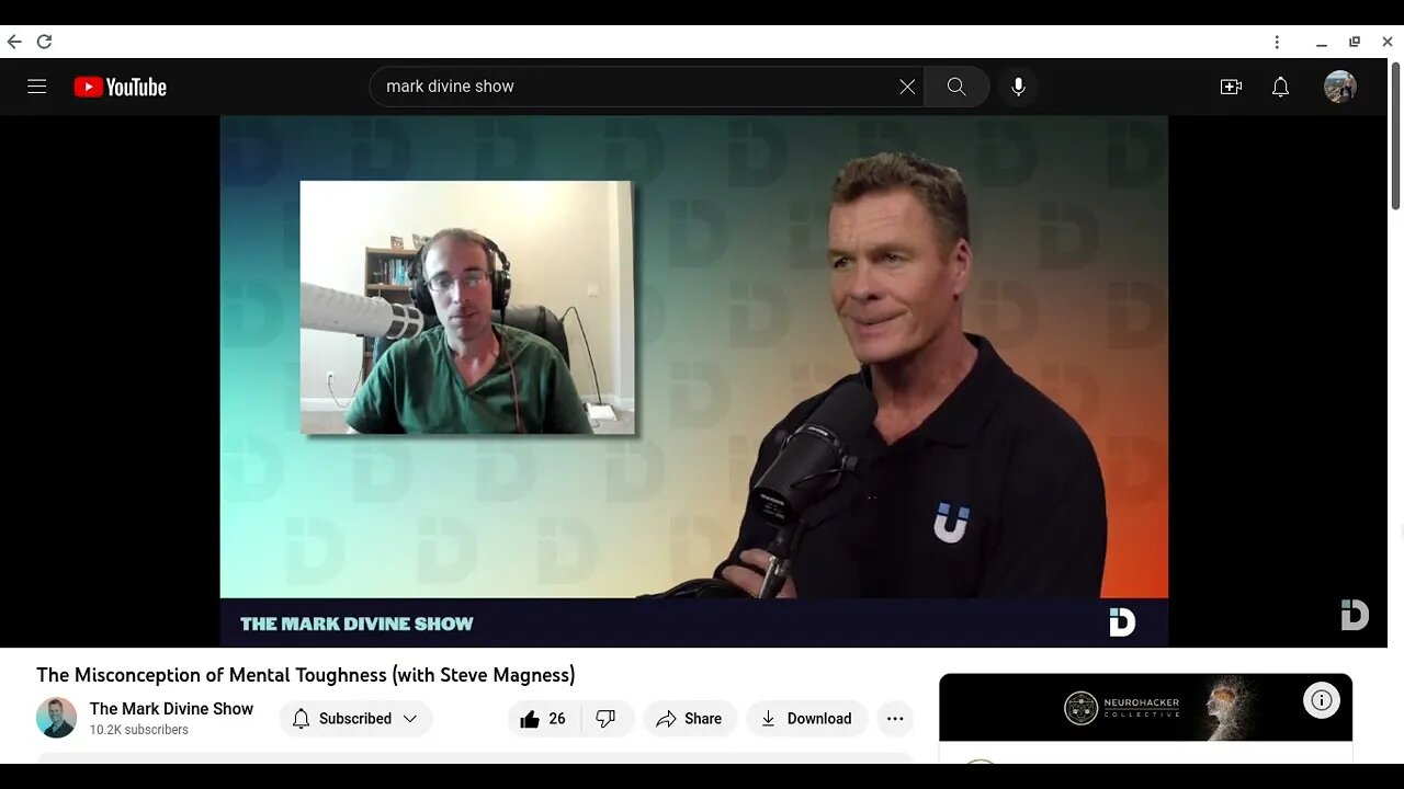 Clip from The Mark Divine Show | Episode with Steve Magness