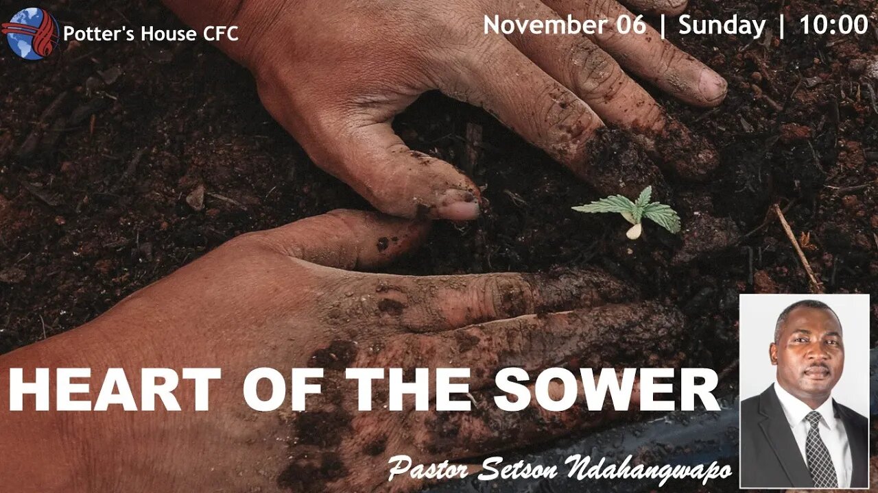 SUNDAY MORNING SERVICE | Pst Setson | HEART OF THE SOWER |10:00 | 06 Nov 2022