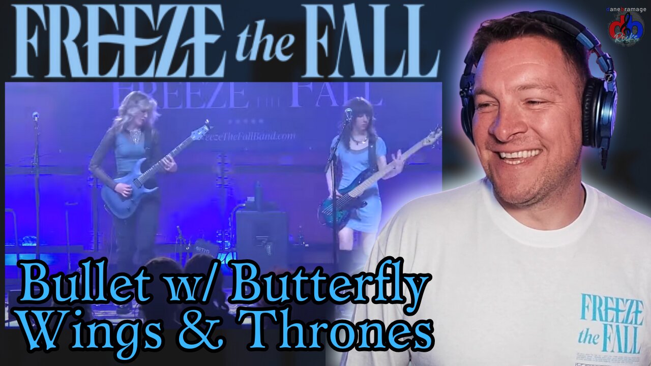 Freeze the Fall "Bullet With Butterfly Wings & Thrones" 🇨🇦 LIVE | DaneBramage Rocks Reaction