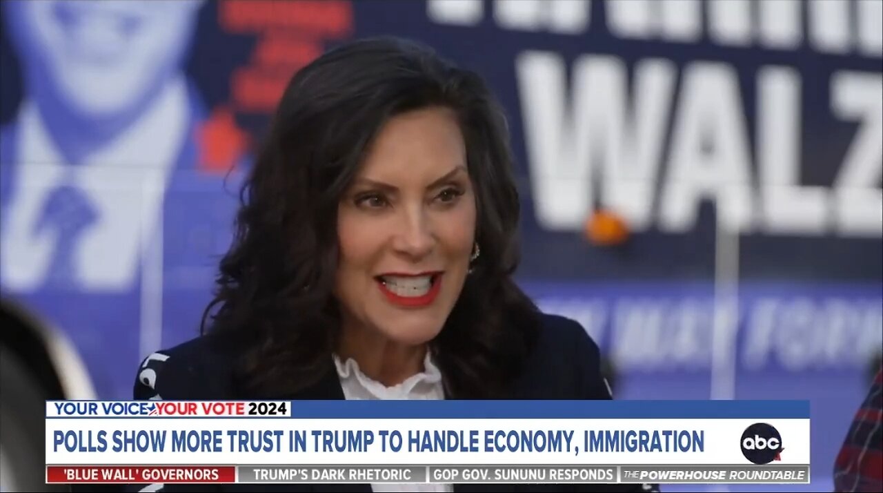 Gov Gretchen Whitmer Calls Trump A Charlatan