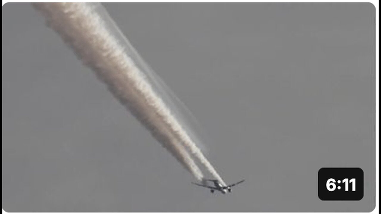 Black Carbon And Or Graphene Oxide Mix From Air France - AI Controls These Aerosol Dispersions