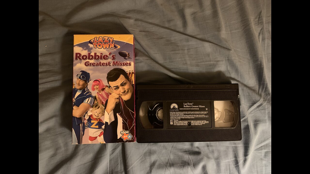 LazyTown: Robbie's Greatest Misses (2006 VHS)