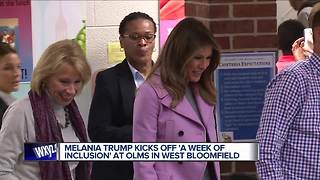 Melania Trump, Betsy DeVos to visit metro Detroit school today