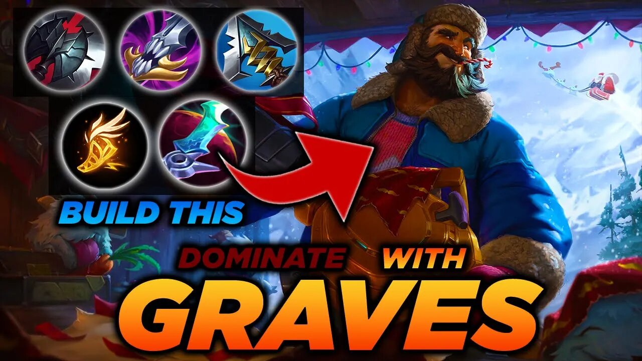 Season 13 Graves Guide! Learn How To Carry Hard & Tilting Games!