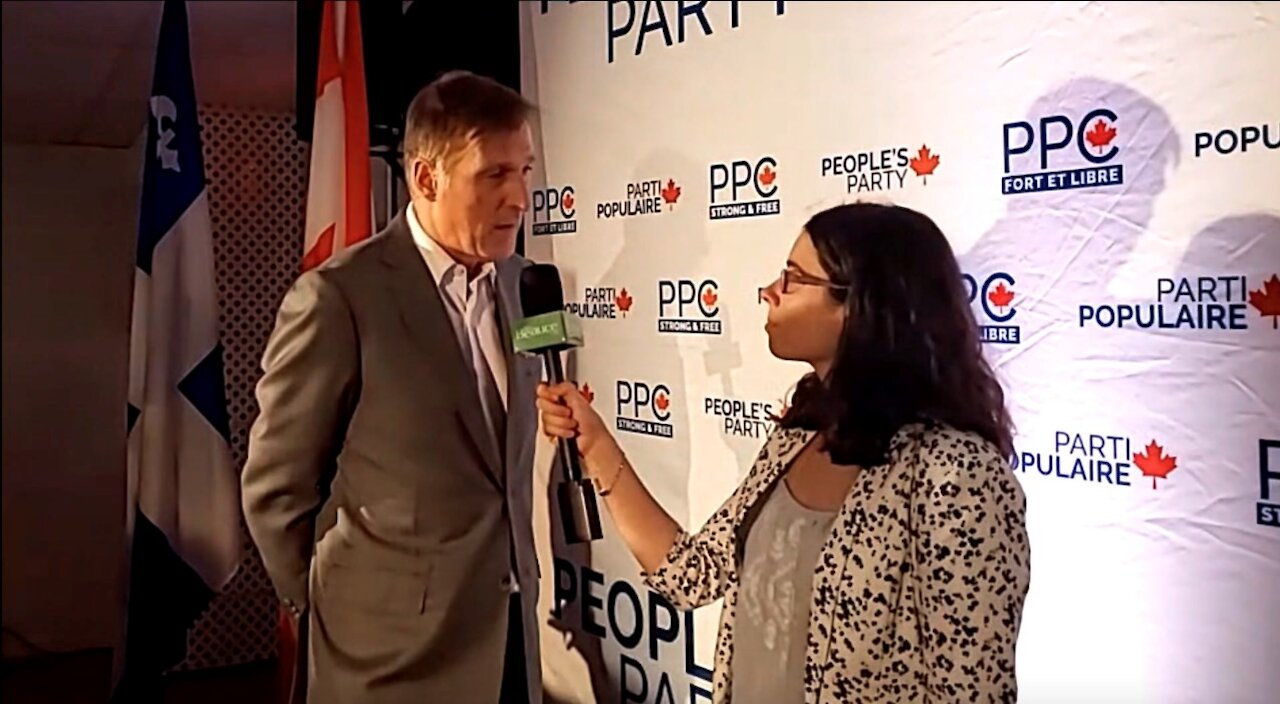 Entrevue défaite Maxime Bernier 2019