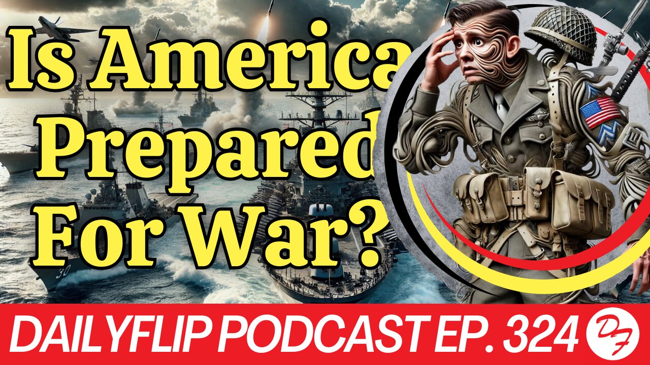 Is America Setting The Stage For A Draft? - DailyFlip Podcast Ep. 324 - 10/9/24