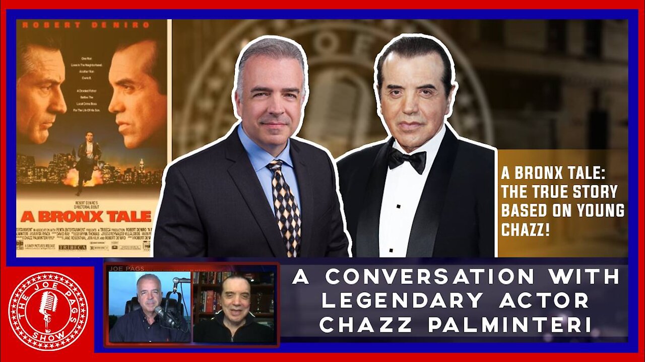 Lessons Learned From A Bronx Tale -- Chazz Palminteri Joins Pags!