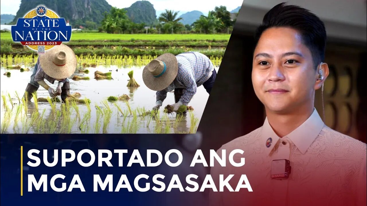 Rep. Marcos: We do everything we can, to make sure na ang ating magsasaka ay suportado