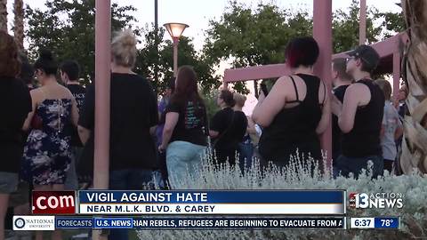 Vigil Against Hates held in Las Vegas on Sunday