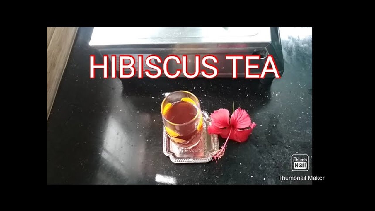 #Hibiscus tea#herbal tea உடலுக்கு நலம் தரும் செம்பருத்தி பூ தேநீர்// HIBISCUS TEA