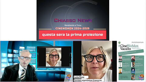 Chiasso News 19 settembre 2024 - Da questa sera nuova stagione Cinewomen