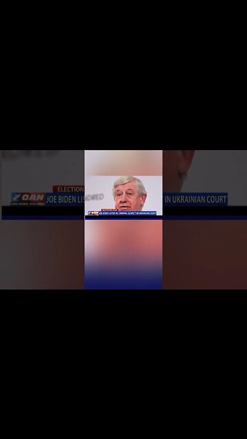 Joe Biden listed on criminal case.