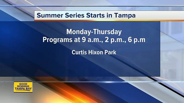 Summer Series at Curtis Hixon Park lets kids beat summer boredom for free