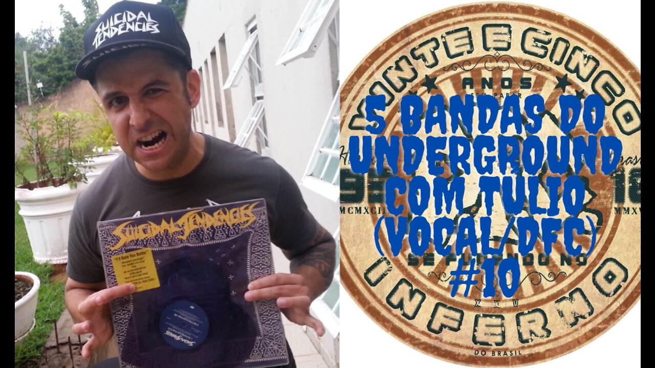 5 bandas do Underground com o Túlio:Vocal/DFC #10...