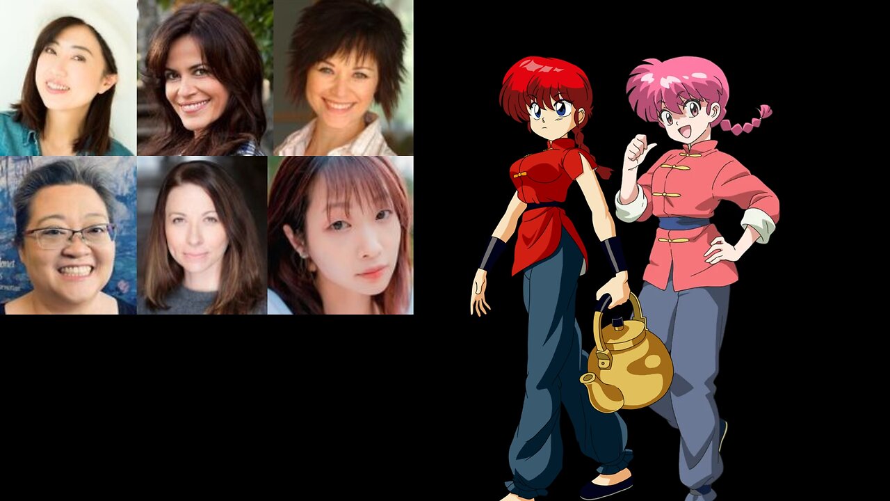 Anime Voice Comparison- Ranma Saotome (Female) (Ranma 1/2)