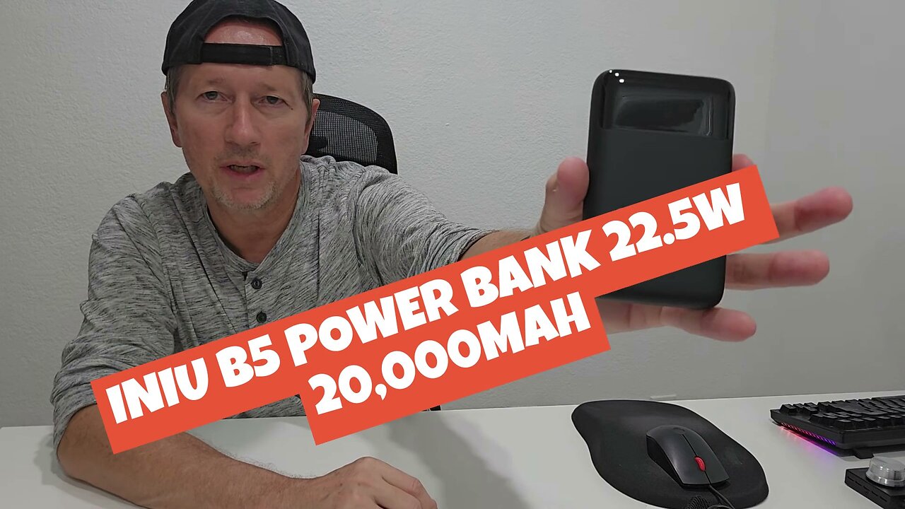 INIU B5 (BI-B5) Power Bank 22.5W 20,000mAh Unboxing & Review | Max Power & Capacity Test