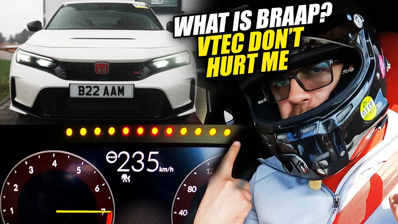 FAKE VTEC HURT MY EARS 😭 FL5 HONDA CIVIC TYPE R // Nürburgring