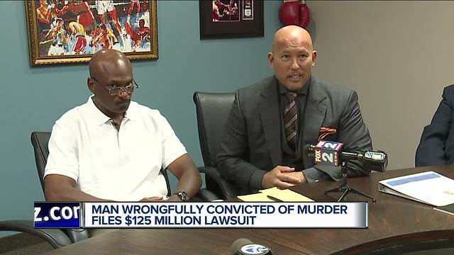 Man wrongfully convicted of murder files $125 million lawsuit