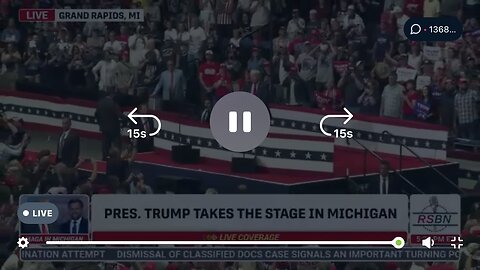 Trump Speech at Grand Rapids 20/07/2024