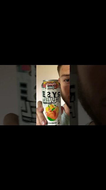 RYSE Fuel PEACH COOLER Energy Drink is NICE