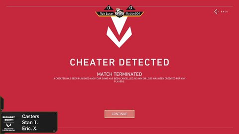 Cheater Detected