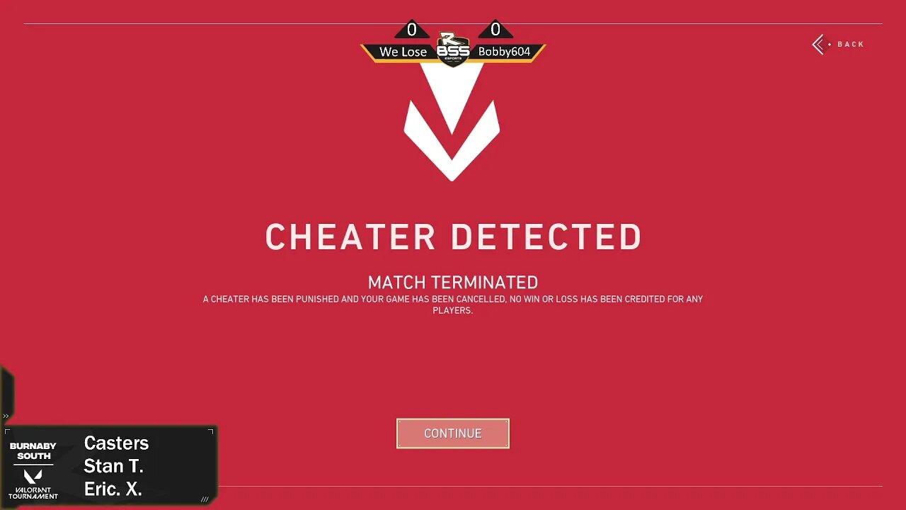 Cheater Detected