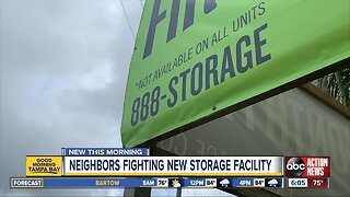Seminole Heights neighbors rally against storage facility on Hillsborough Ave