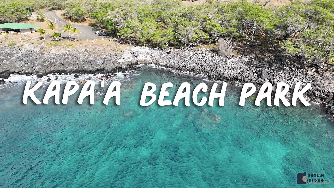 Kapa'a Beach Park on the Big Island of Hawaii (Great Snorkeling)