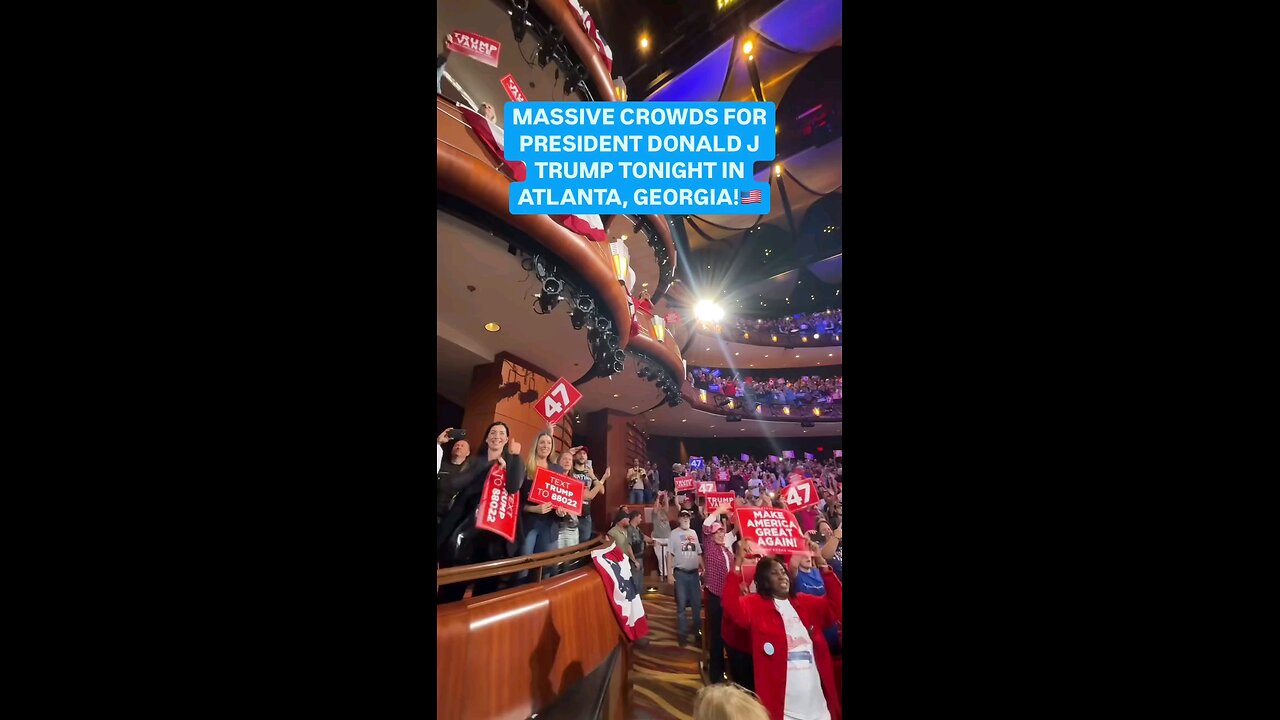 Massive Crowds Trump2024 Rally