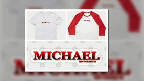 MICHAEL. MY NAME IS MICHAEL. SAMER BRASIL (TEEPUBLIC)