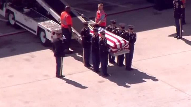 Remains of World War II soldier Richard “Tiny” Sowell returned home