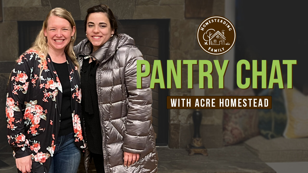 Save Money and TIME with Freezer cooking (Pantry Chat with Becky from Acre Homestead!)