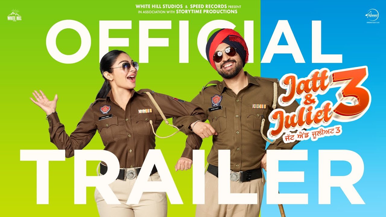 Jatt & Juliet 3 2024 - Trailer, Comedy, Love Story, Diljit Dosanjh, Neeru Bajwa, Nasir Chinyoti