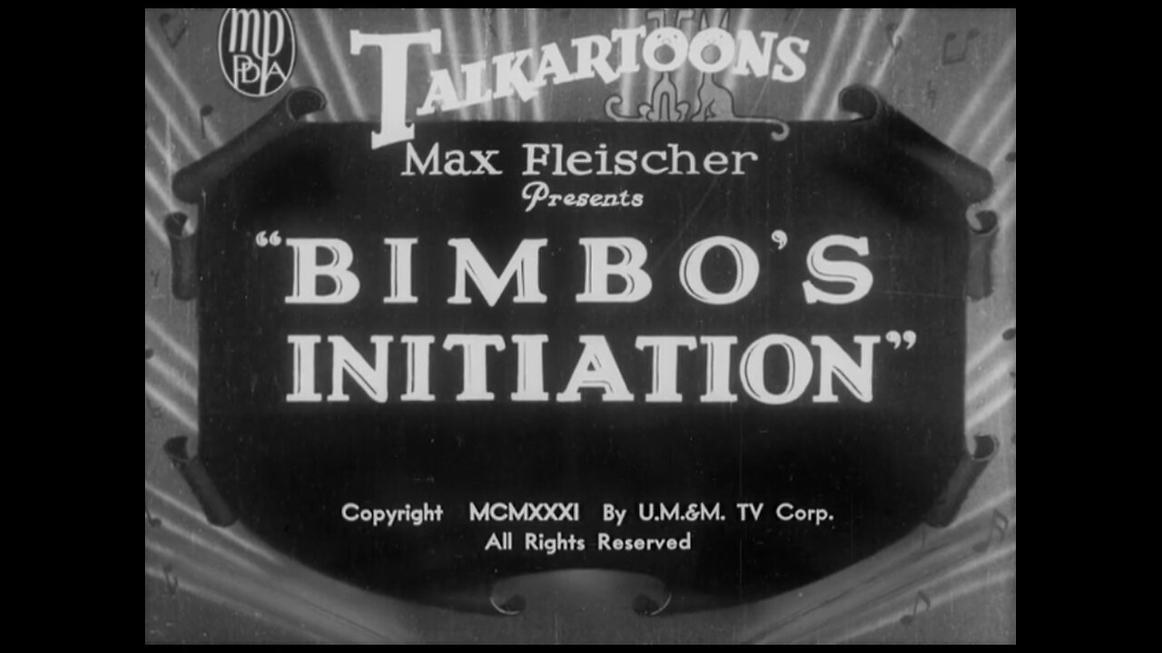 Betty Boop - Bimbo's Initiation (1931)