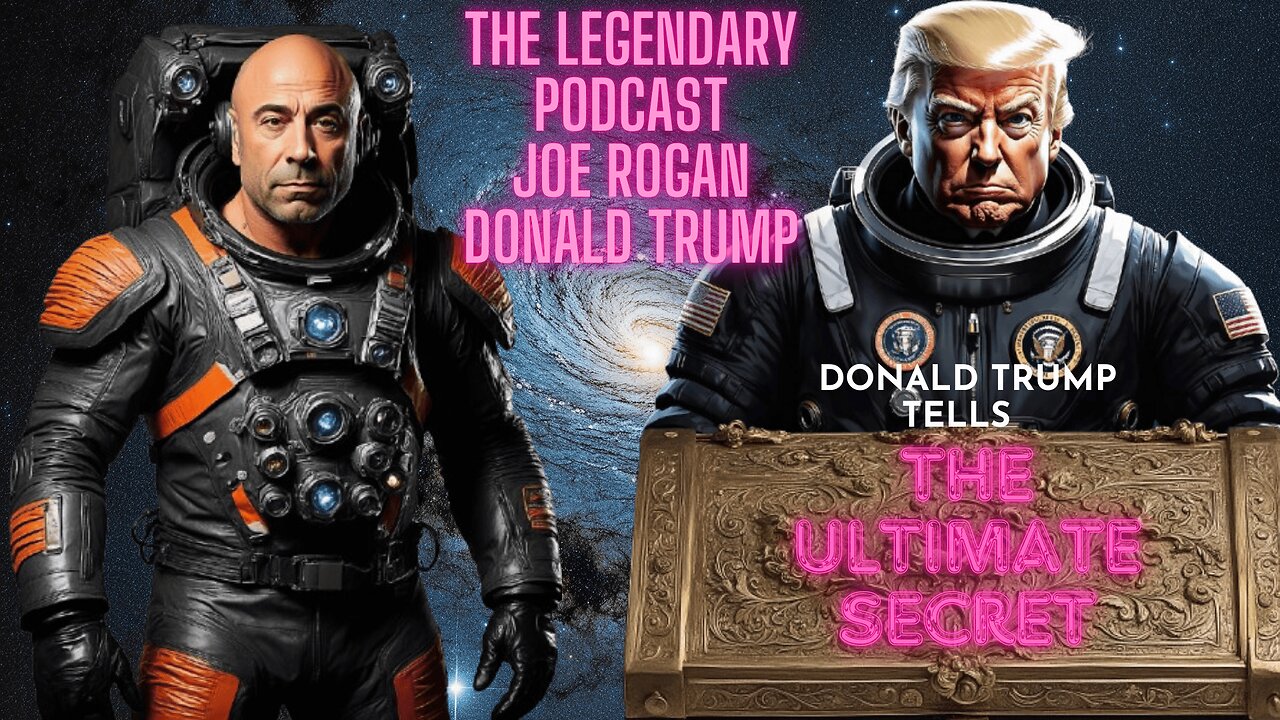 Joe Rogan And Donald Trump Talk about What Secrets Lie Beyond Our Skies? 🌌👽