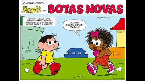 Magali em-Botas novas | Gibis do Rapha 2